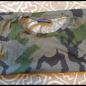 Camo Brandy Melville Crop top