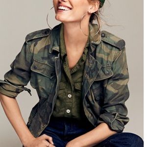 Free People Not Your Brother's Surplus Jacket