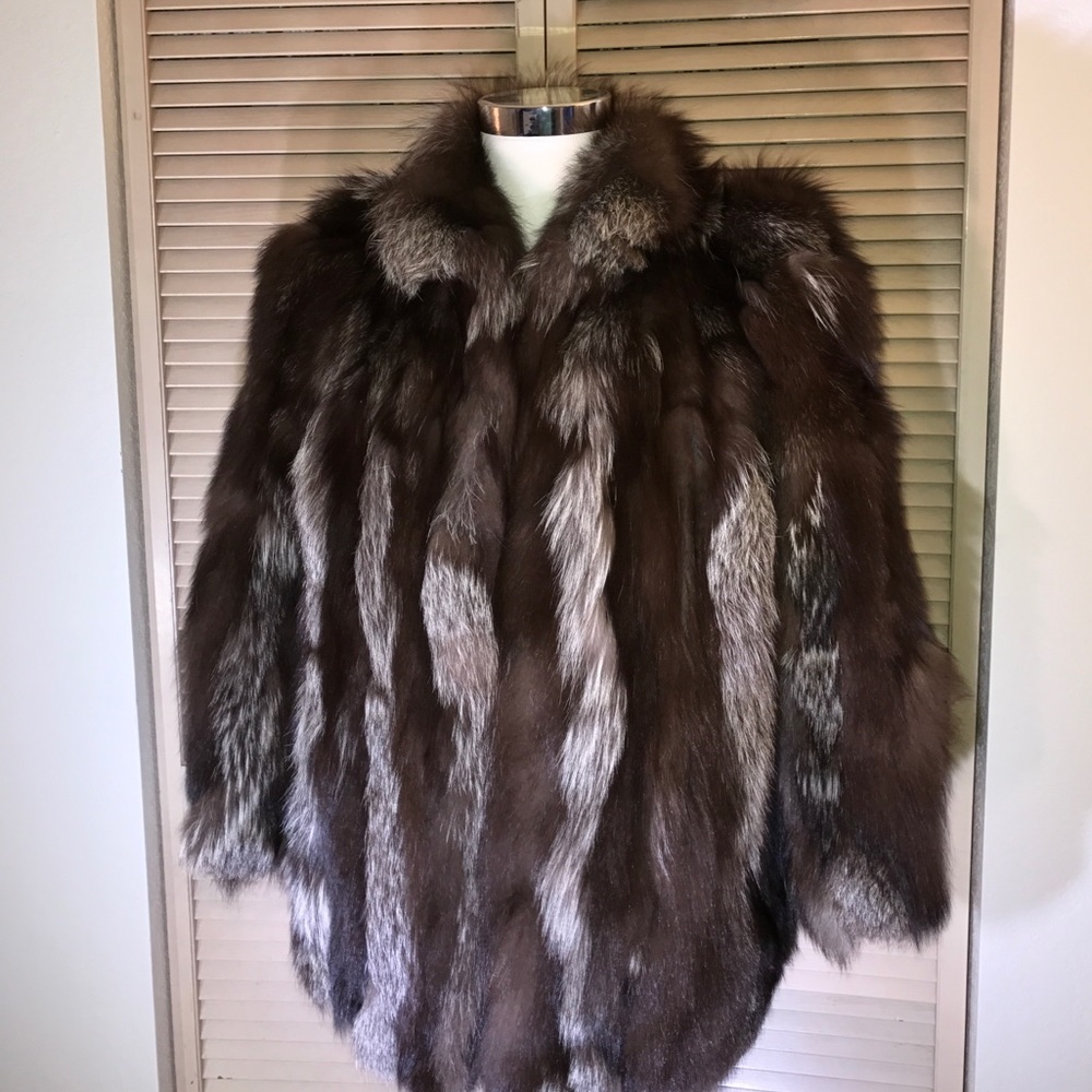 Fox Fur Coat, large.