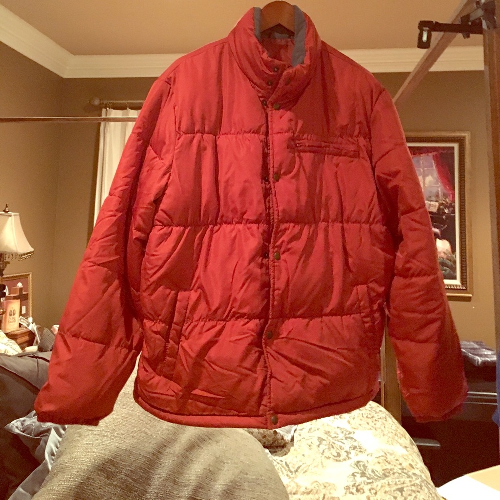 Orange Winter Jacket!