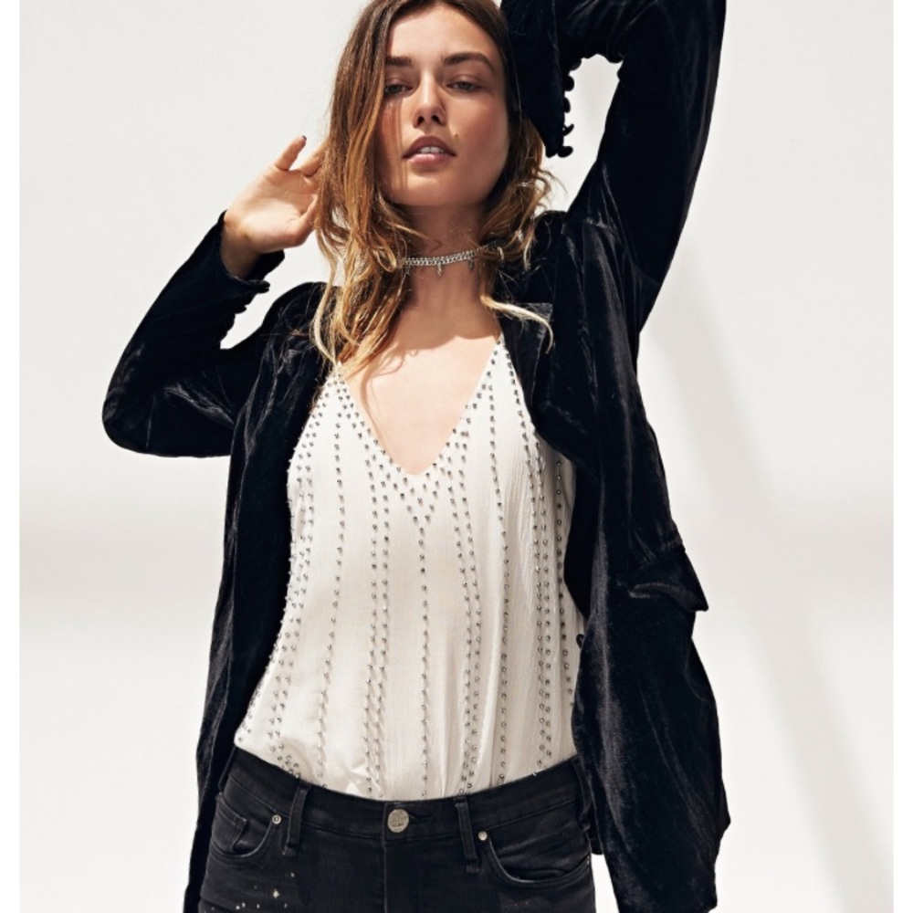Free People BB Embellished Cami