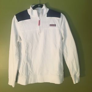 Vineyard vines embroidered American flag shepshirt