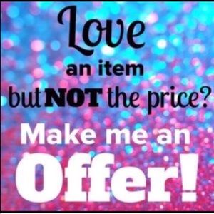 MAKE A OFFER !!! 💕🌺