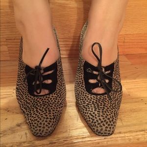 Cheetah print heels