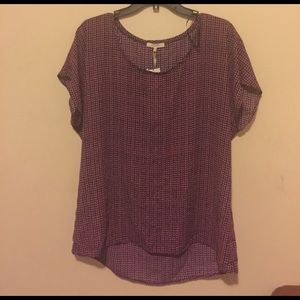 Pleione (Nordstrom) short sleeve blouse