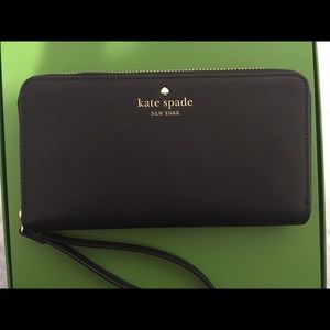 Kate Spade Black Wallet