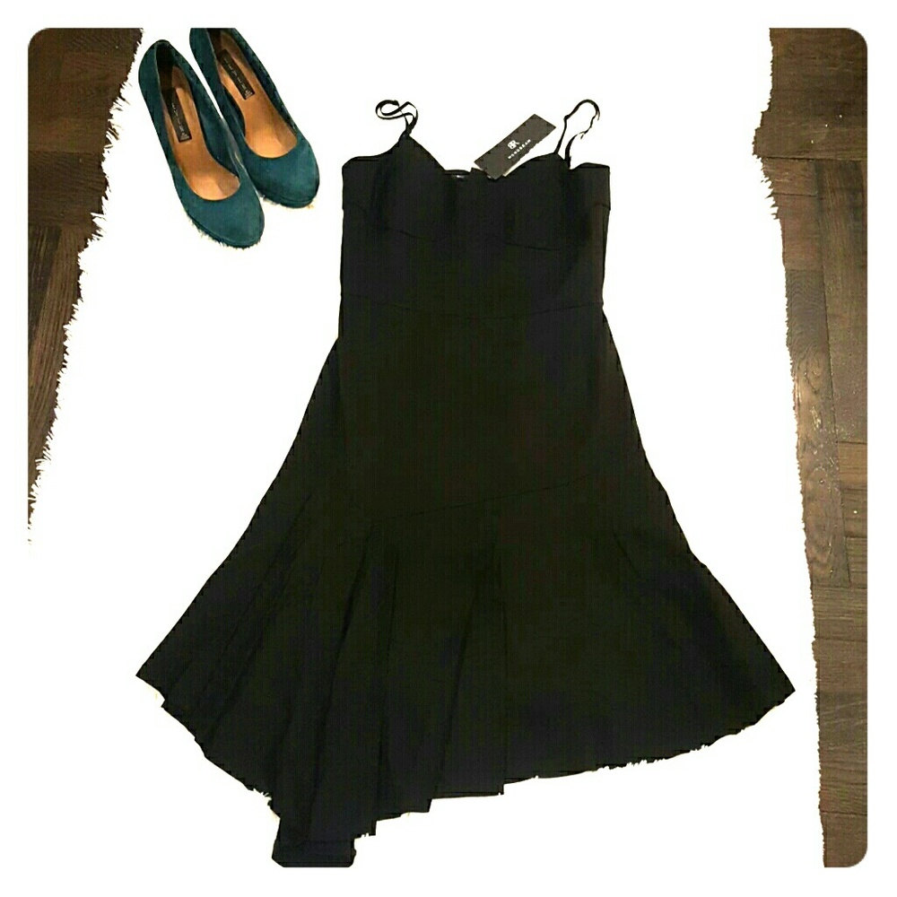 NWT BANANA REPUBLIC LIL BLK DRESS