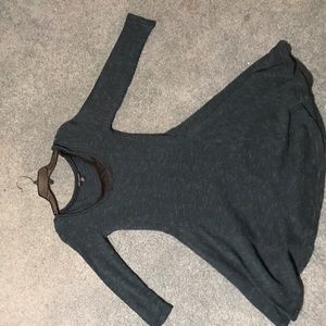 American eagle green and black dress