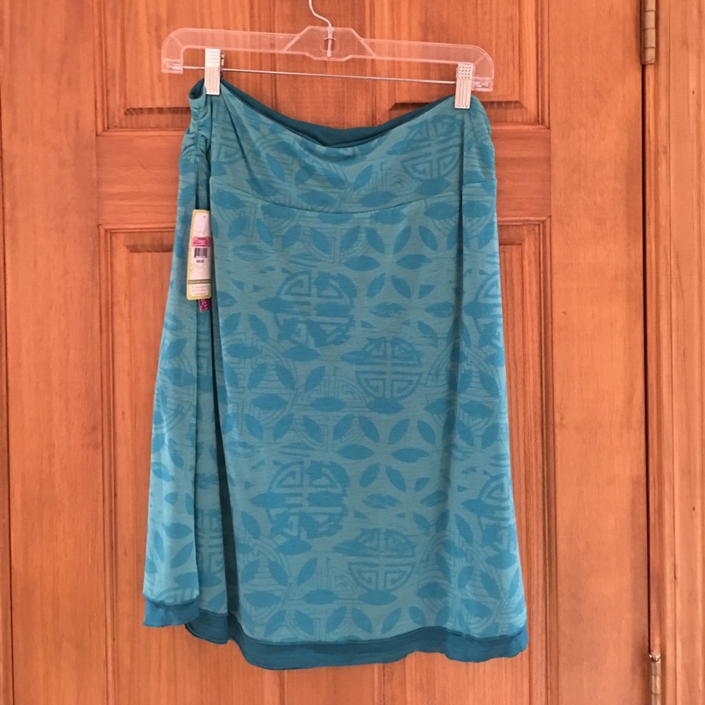 Soybu Reversible Midi Skirt