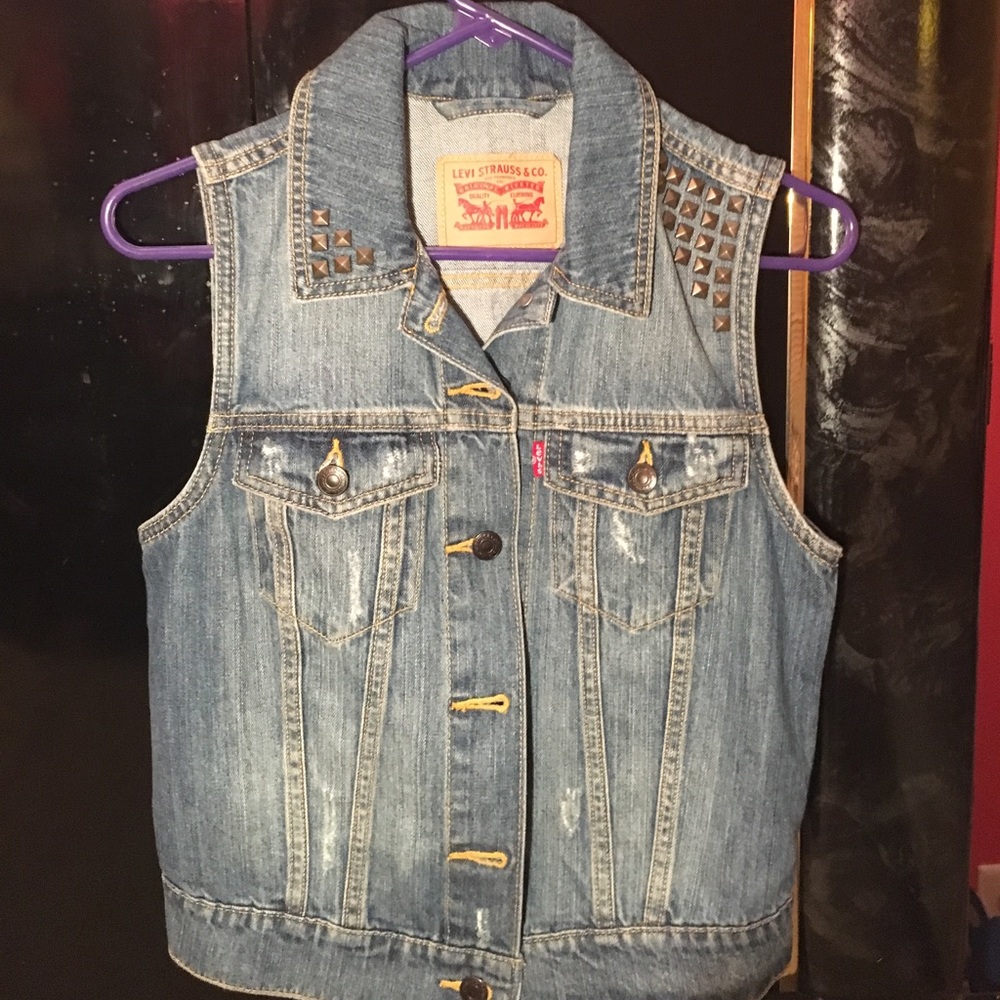 Denim vest