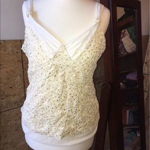 Dressy lace tank