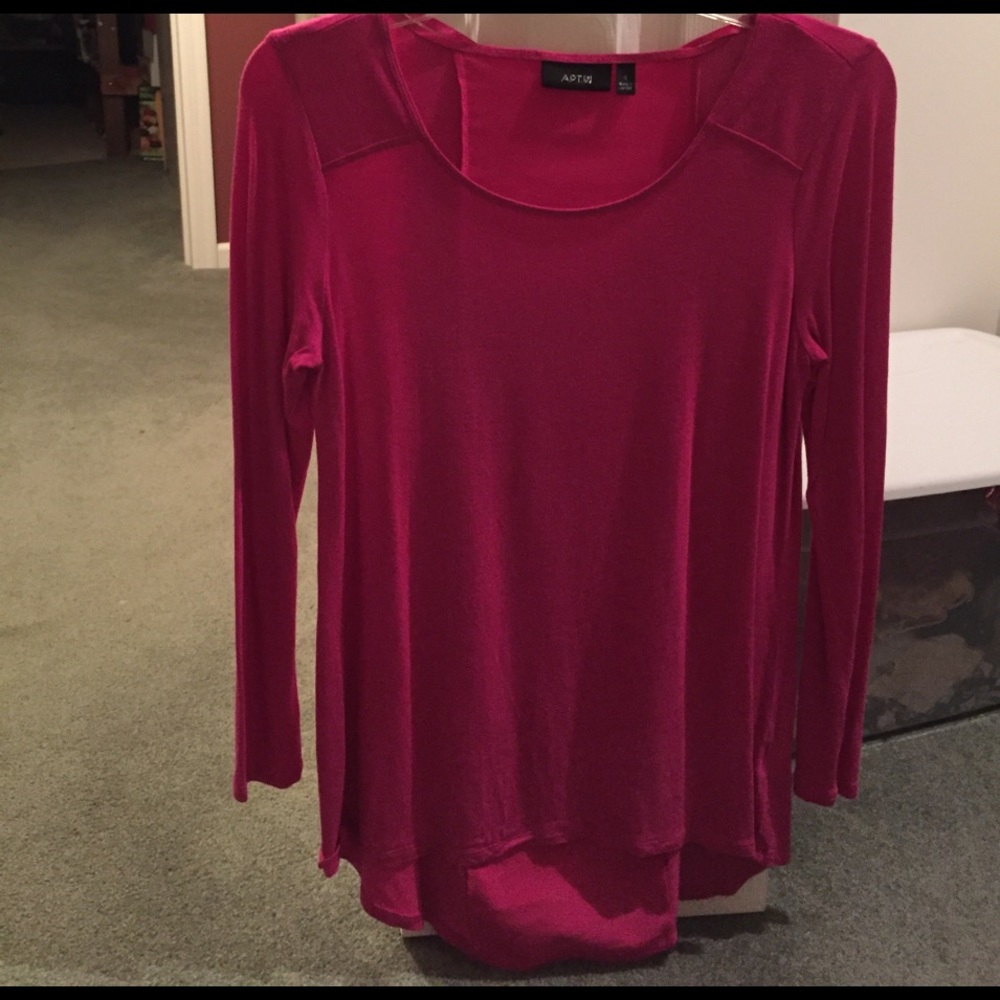 High-low shirt