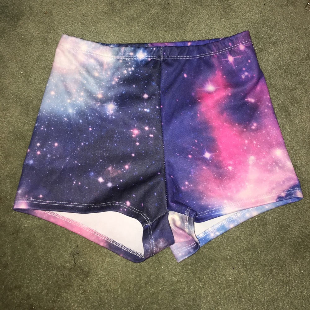 Galaxy print spandex
