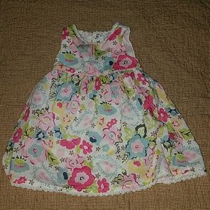Sweet floral dress - size 12 months