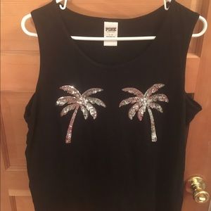 Victoria secret summer palm tree tank