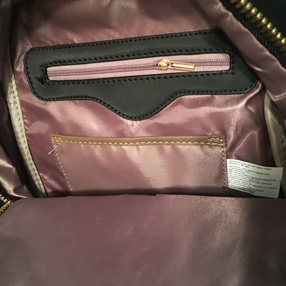 1 left!! Sleek Mini Black Backpack - Picture 5 of 6