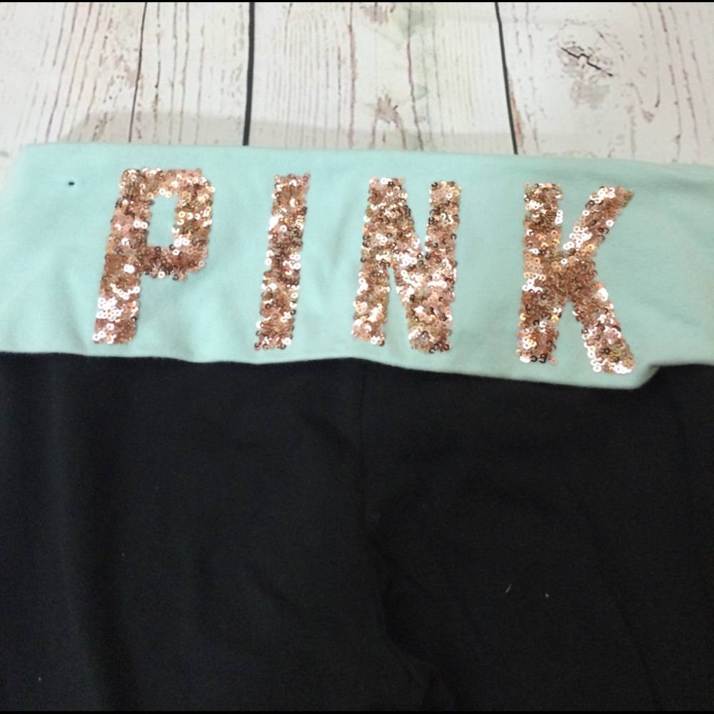 Pink yoga Victoria secret leggings