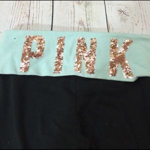 Pink yoga Victoria secret leggings