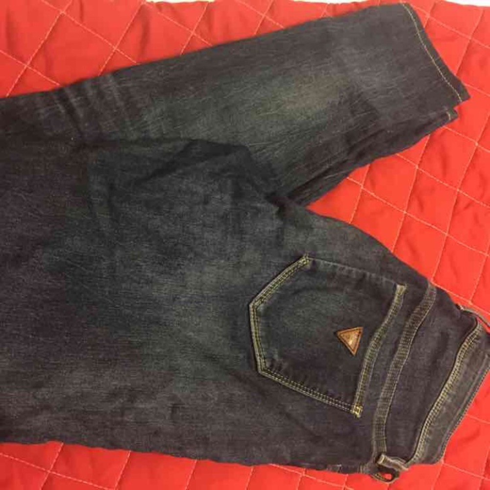 Guess dark skinny jeans