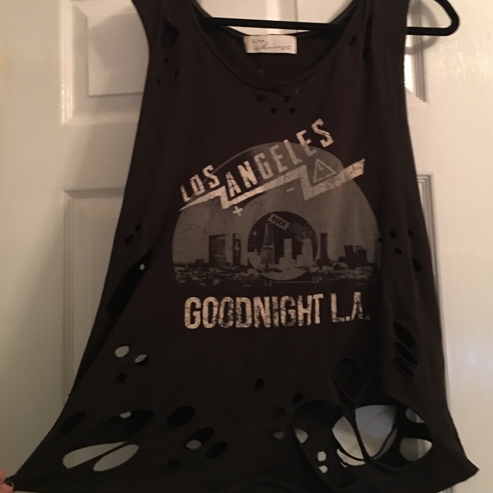 vintage havana brown tank