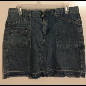 Jean Mini Skirt