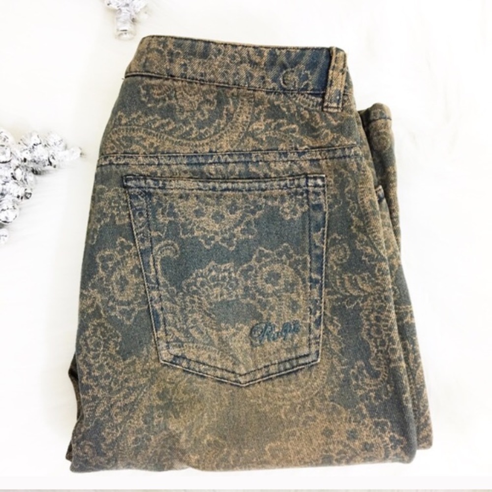 Ralph by Ralph Lauren Paisley print jeans
