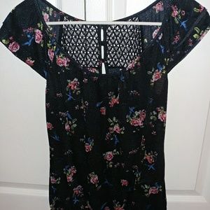 Floral tunic