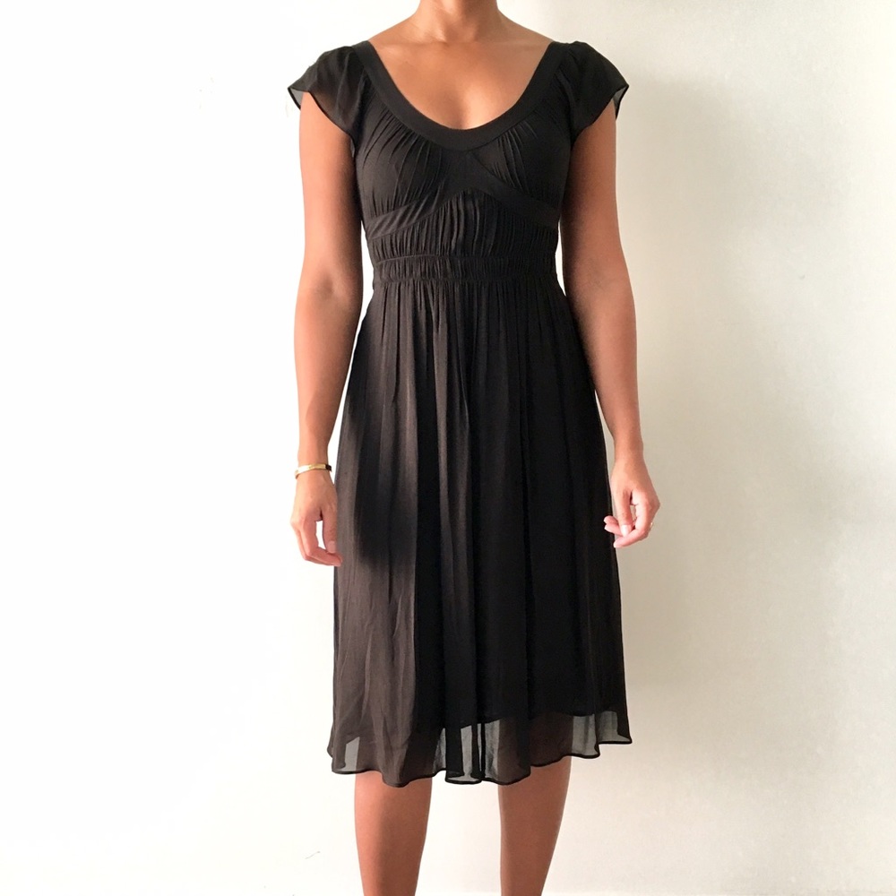 THEORY Elsbeth Little Black Dress - Elegant, Timeless, Classic, All Occasions