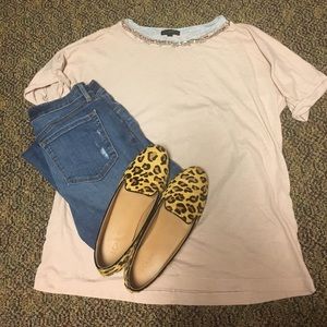 JCREW Beaded shirt.