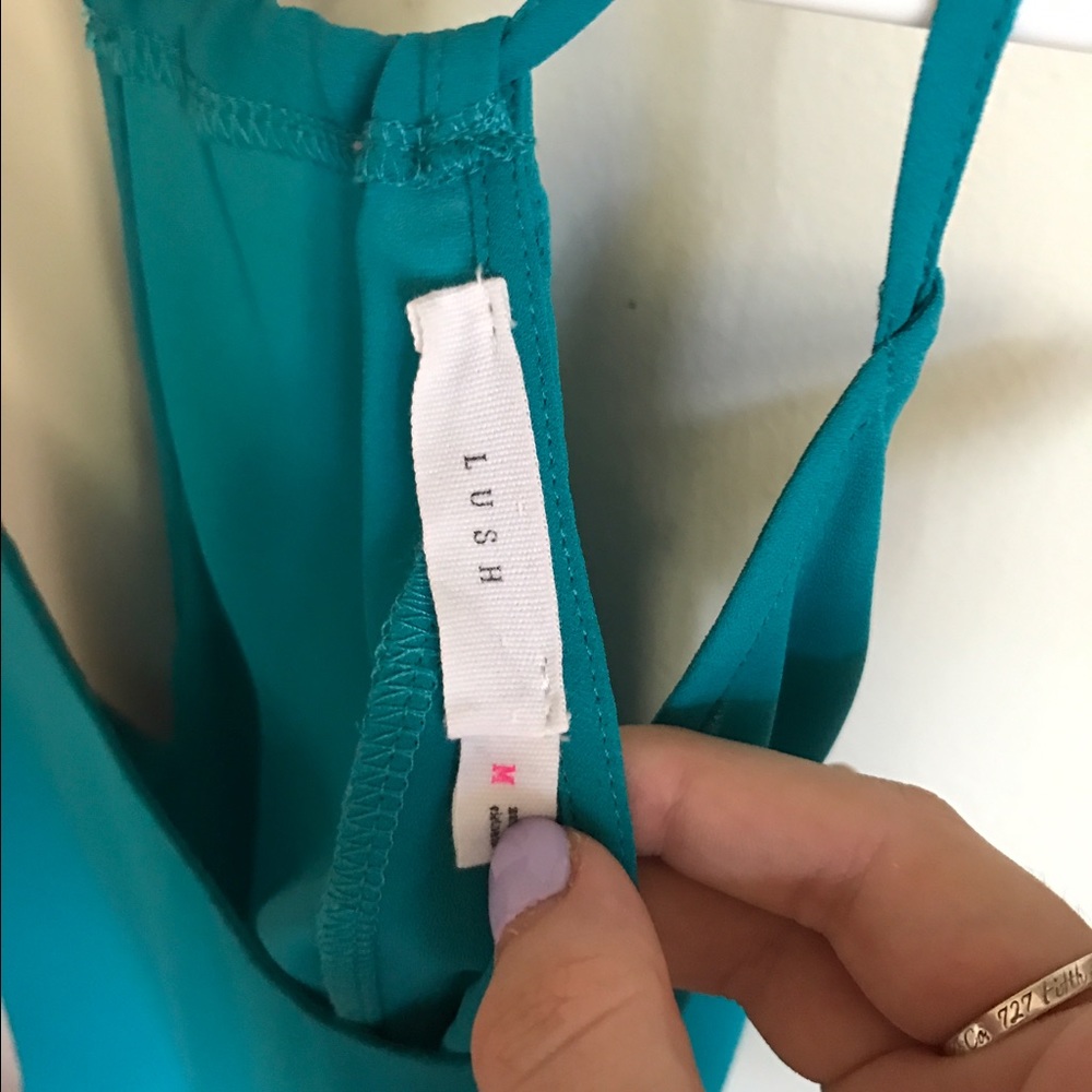 Blue summer blouse - Picture 2 of 3