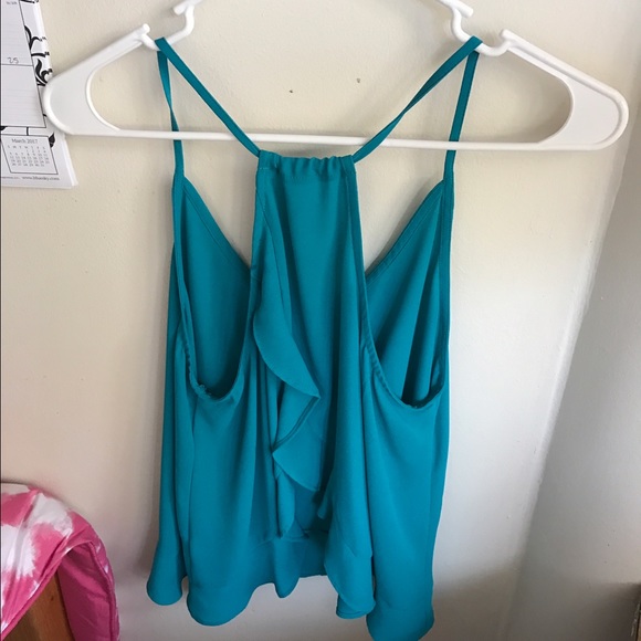 Blue summer blouse - Picture 3 of 3