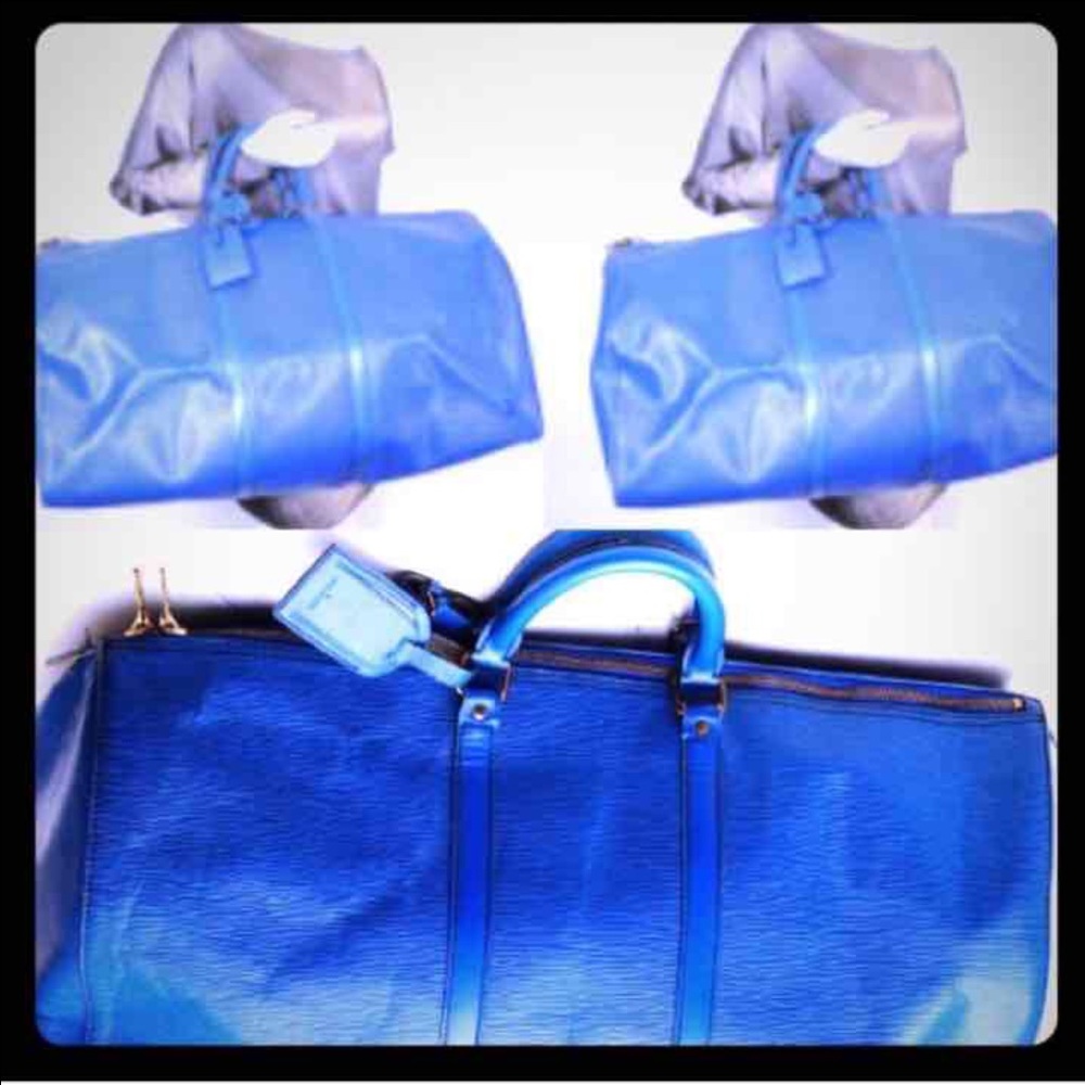 SOLD Epi Duffel 55 Louis Vuitton