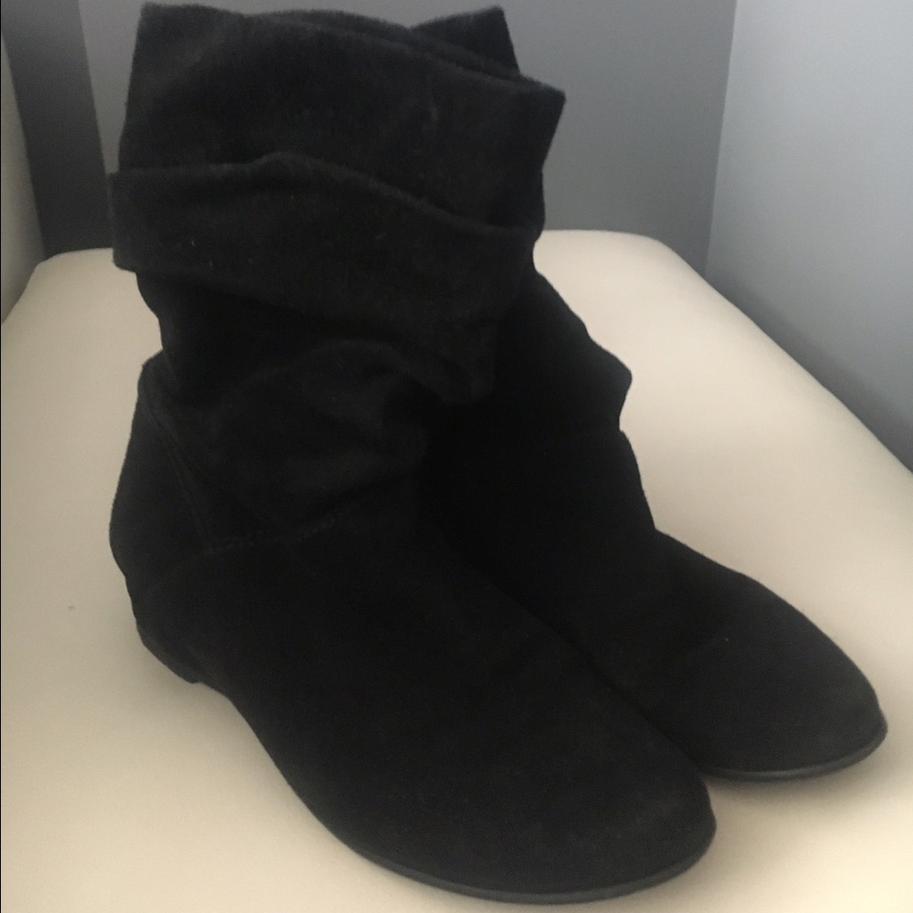 Nine West Black ankle brace boots