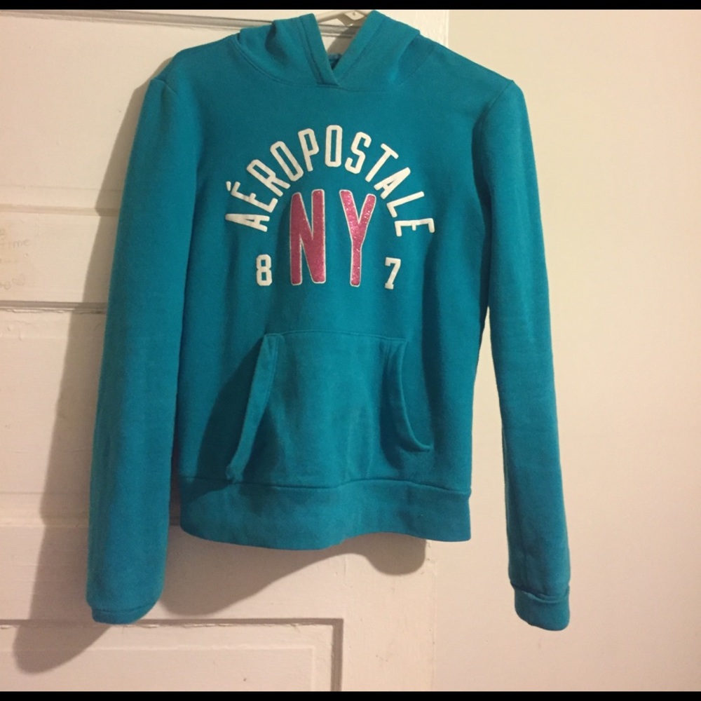 SALE 💙💚 Aeropostale hoodie good conditions!!