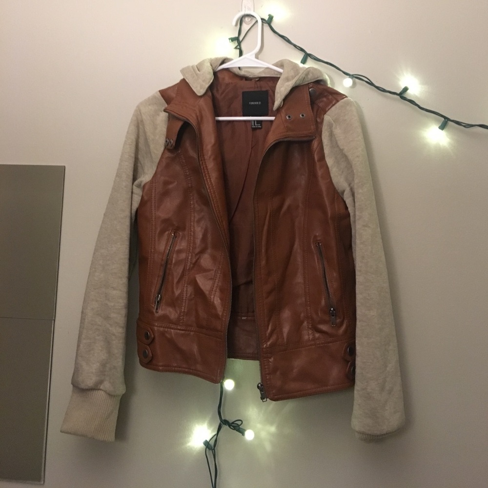 Hooded, Zip-Up Jacket