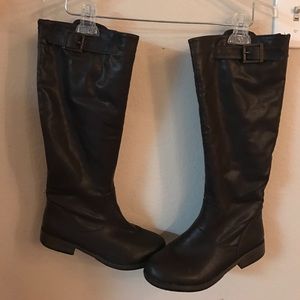 Chocolate brown boots