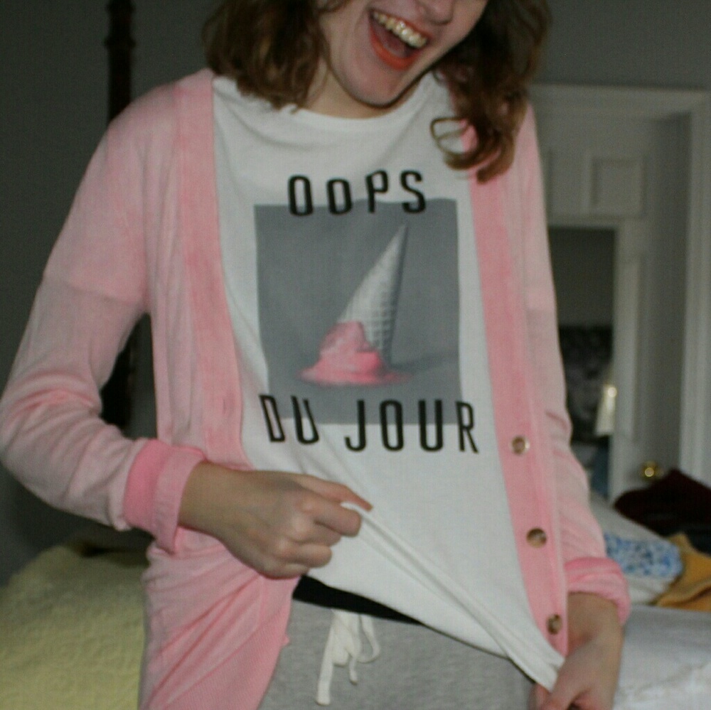 Target Pink Cardigan