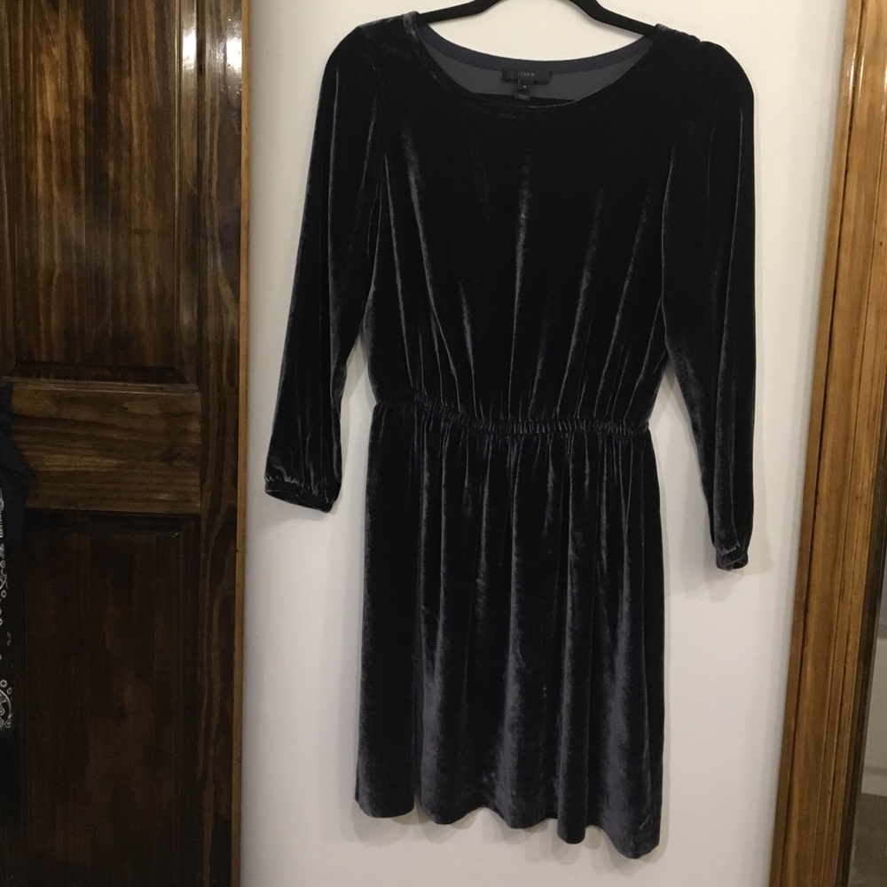 J. Crew Velvet Dress