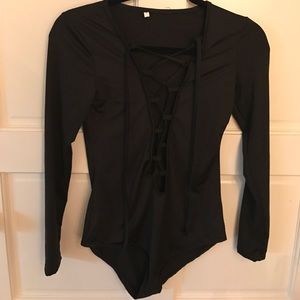 Black body suit