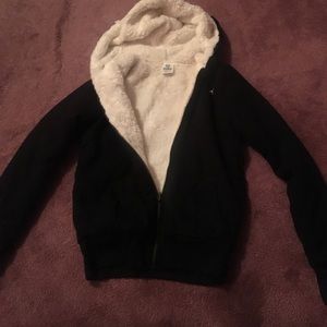 Victoria's Secret reversible furry sweatshirt