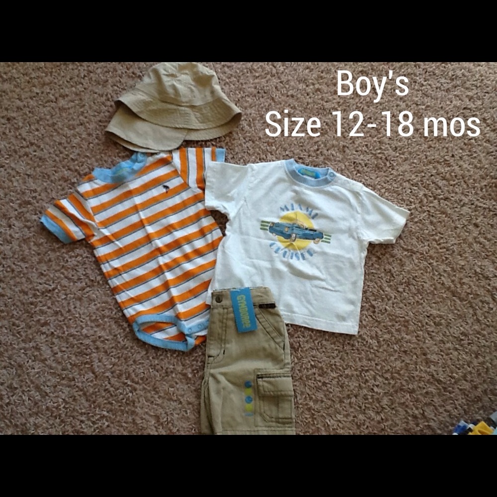 Boys 4 Piece Outfit Size 12-18 Months