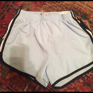 light blue nike shorts