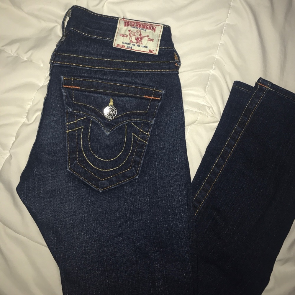True Religion Skinny Jeans Size:24