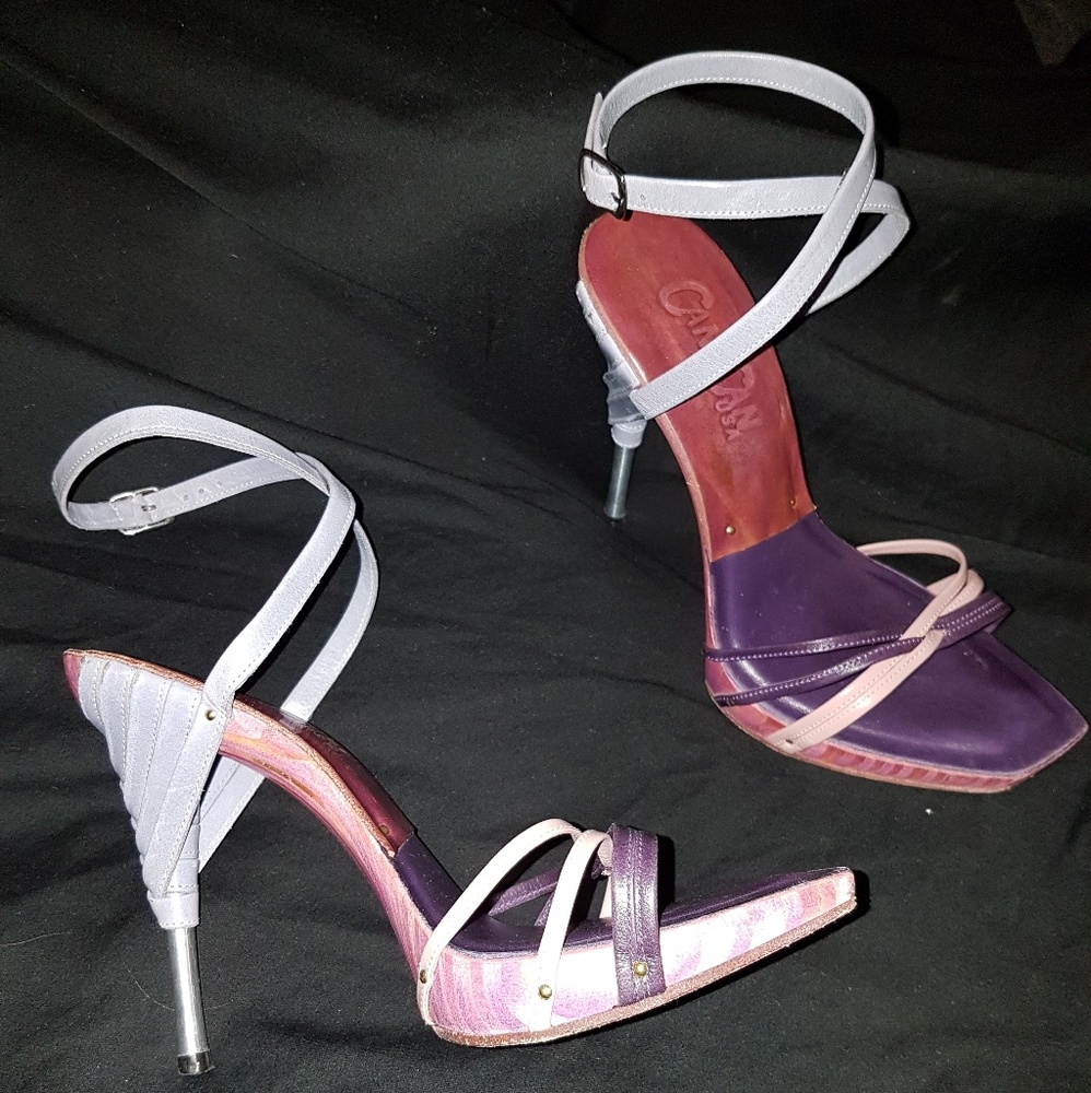 Sexy Strappy Spike Heels Size 6.5