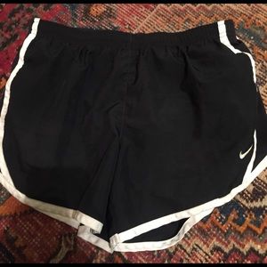 black nike shorts