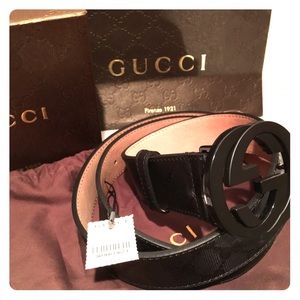 Authentic Designer Belt Gucci Imprime