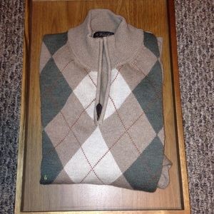Brooks Brothers 100% Italian Merino Wool Sweater