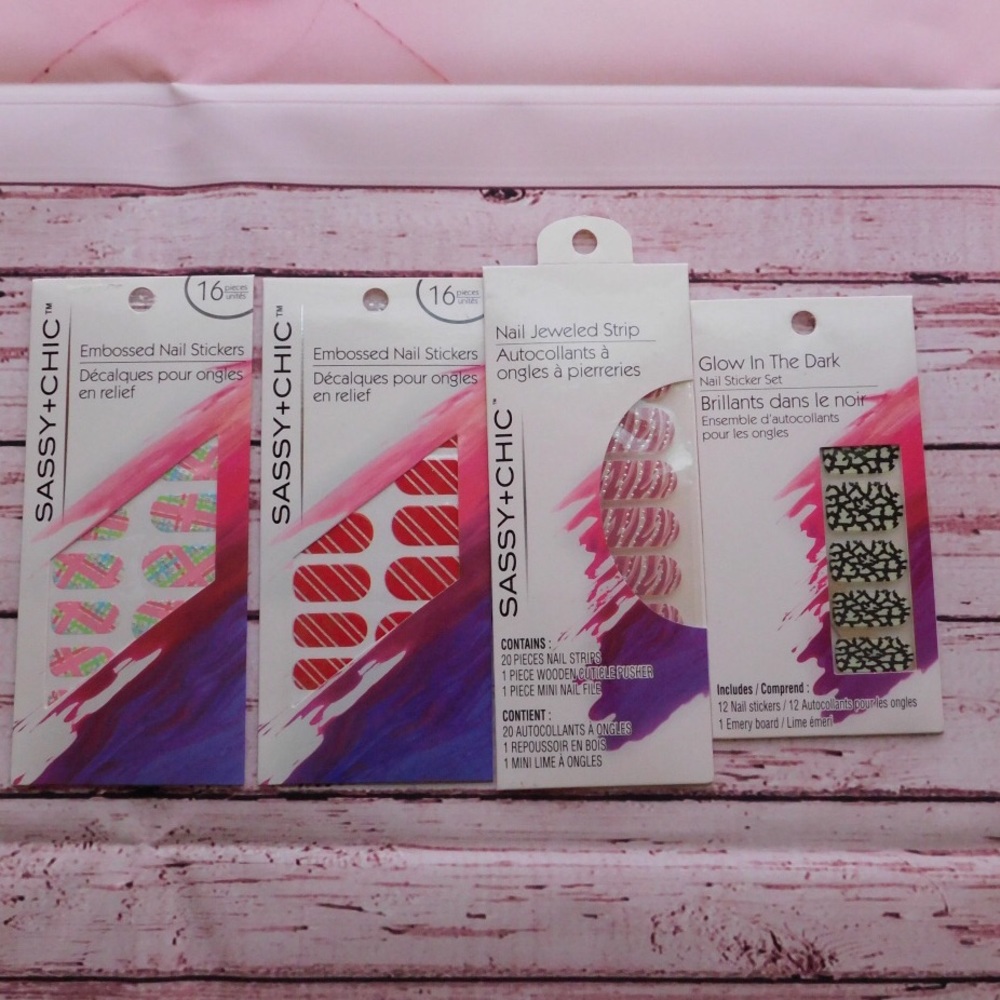 🔴 Manicure nail stickers 💅💅💅💅