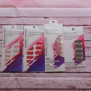 🔴 Manicure nail stickers 💅💅💅💅