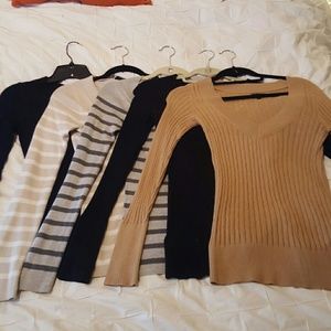 Express V-neck sweaters